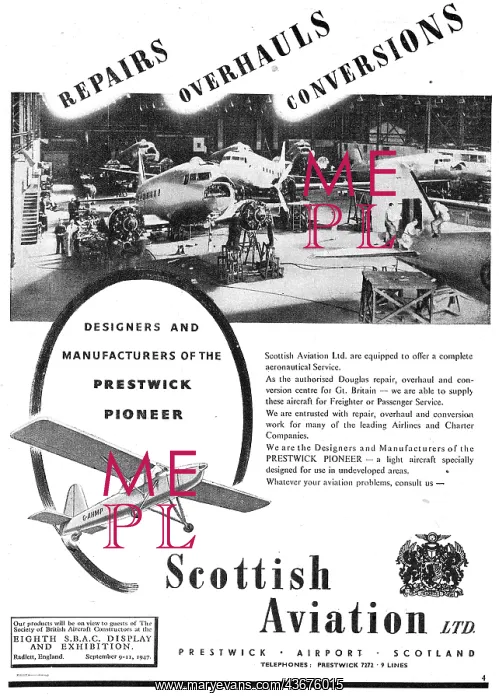 : Scottish Aviation Aircraft Repairs, Overhauls & Conversions : Scottish Aviation Aircraft Repairs, Overhauls & Conversions