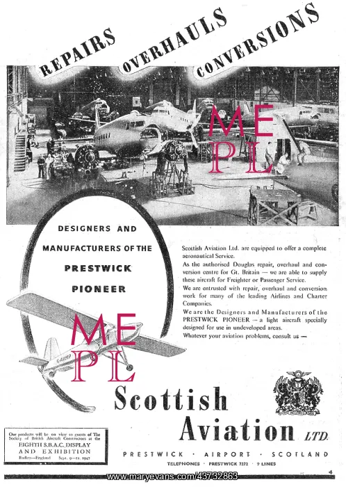 : Scottish Aviation - Dakota DC3 Executive Conversions : Scottish Aviation - Dakota DC3 Executive Conversions