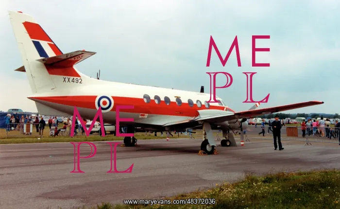 : Scottish Aviation Jetstream T.1 XX492 : Scottish Aviation Jetstream T.1 XX492