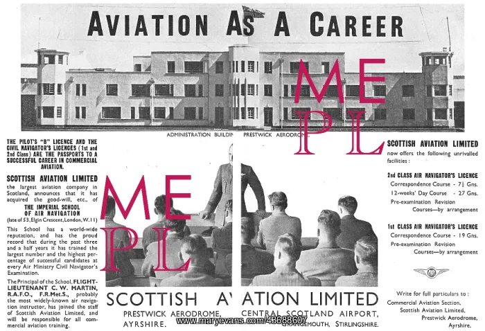 : Scottish Aviation Training For Pilots & Navigators : Scottish Aviation Training For Pilots & Navigators