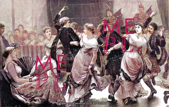 : SCOTTISH BALL 1878 : SCOTTISH BALL 1878