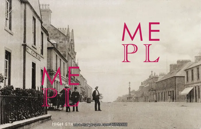 : Scottish People outside pub in Scotland : Scottish People outside pub in Scotland