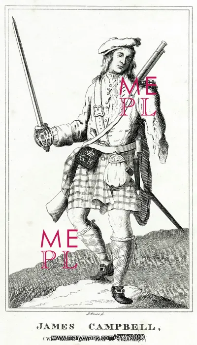 : SCOTTISH SOLDIER / 1740S : SCOTTISH SOLDIER / 1740S