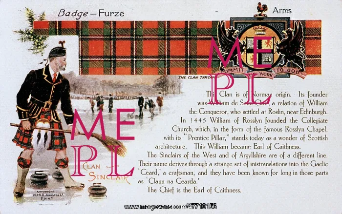 : Scottish tartan -- Sinclair Clan : Scottish tartan -- Sinclair Clan