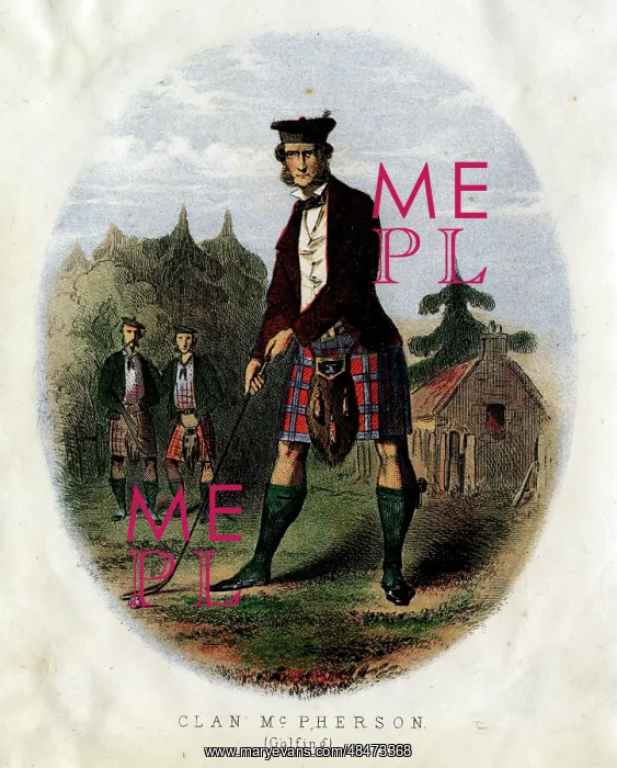  : Scottish Types - Golf, Clan McPherson