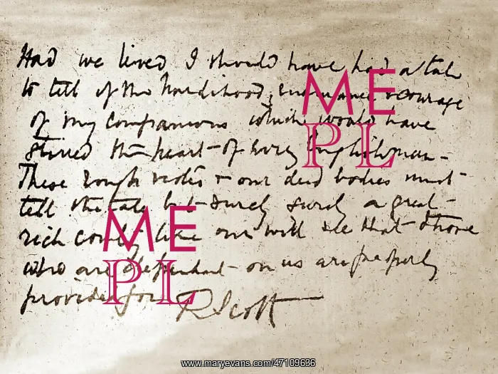 : Scott's Antarctic Expedition Captain Scott's last words : Scott's Antarctic Expedition Captain Scott's last words