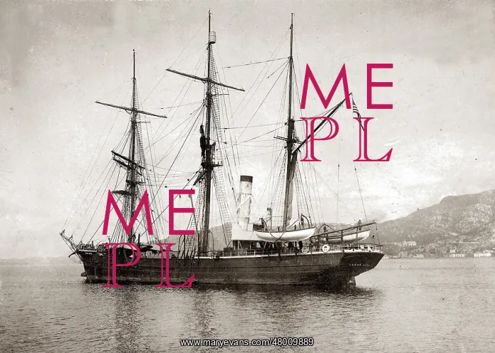 : Scott's expedition ship Terra Nova, 1909 : Scott's expedition ship Terra Nova, 1909