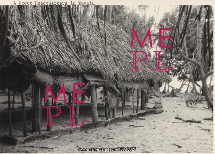  : Scout headquarters, Tuvalu, Gilbert Islands, Pacific