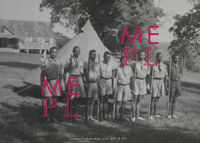 : Scout Leaders at a training camp, Grenada, West Indies : Scout Leaders at a training camp, Grenada, West Indies