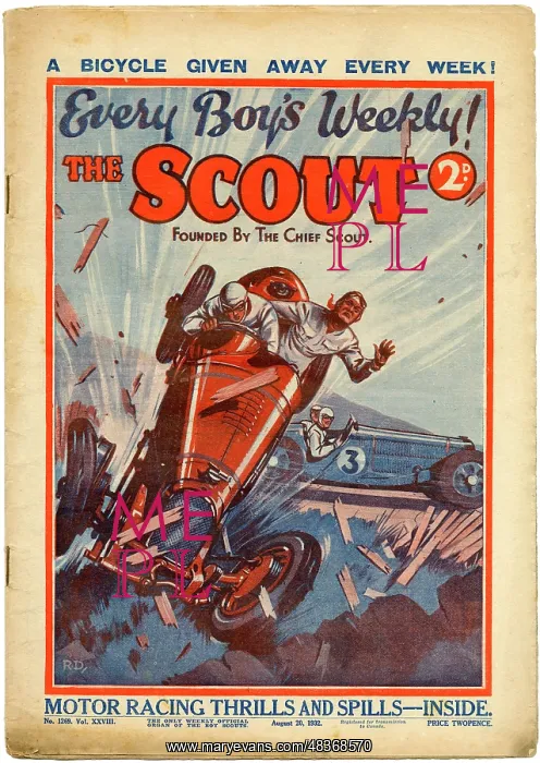 : The Scout magazine front cover : The Scout magazine front cover
