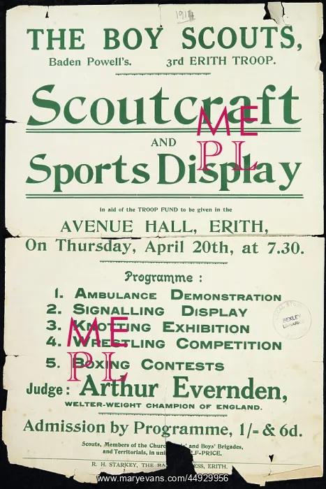 : Scoutcraft and sports display : Scoutcraft and sports display