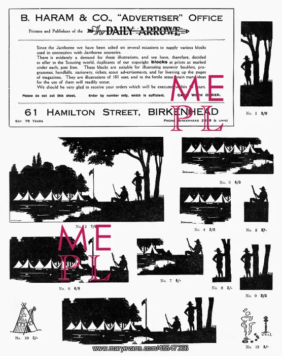 : Scouting silhouettes by H. L. Oakley : Scouting silhouettes by H. L. Oakley