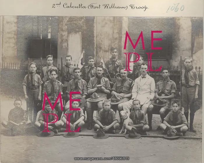 : Scouts of the 2nd Calcutta Troop, India : Scouts of the 2nd Calcutta Troop, India