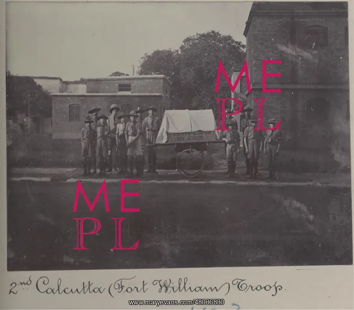 : Scouts of the 2nd Calcutta Troop, India : Scouts of the 2nd Calcutta Troop, India