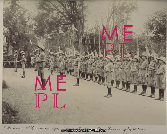 : Scouts on Belgian Children's Day, Pune, India : Scouts on Belgian Children's Day, Pune, India