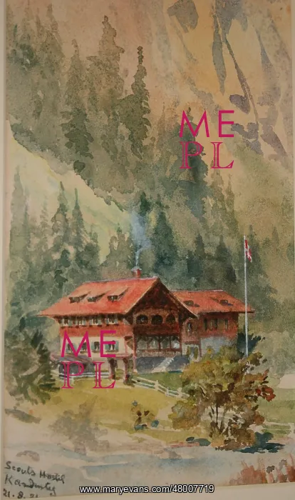 : Scouts Hostel, Kandersteg : Scouts Hostel, Kandersteg