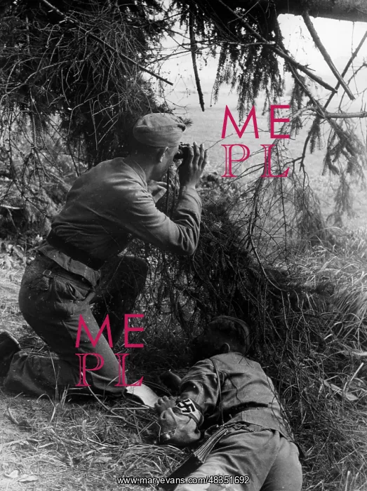 : Scouts in a military training camp, 16.09.1943 : Scouts in a military training camp, 16.09.1943