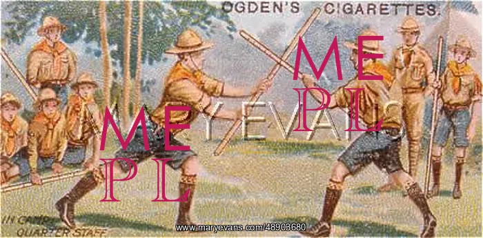 : SCOUTS / QUARTERSTAFF 20C : SCOUTS / QUARTERSTAFF 20C