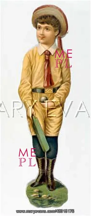  : SCRAP : BOY CRICKETER