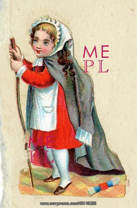  : Scrap - girl dressed as a nurse
