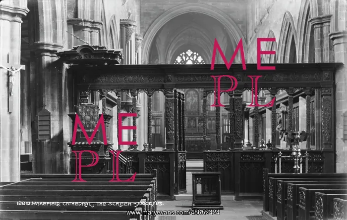 : The Screen of Wakefield Cathedral : The Screen of Wakefield Cathedral