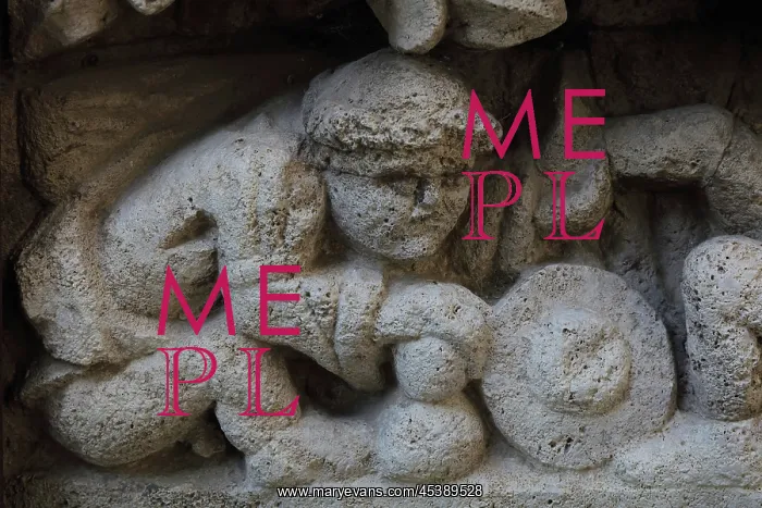 : Sculpted stone, Silk Exchange, Valencia, Spain : Sculpted stone, Silk Exchange, Valencia, Spain