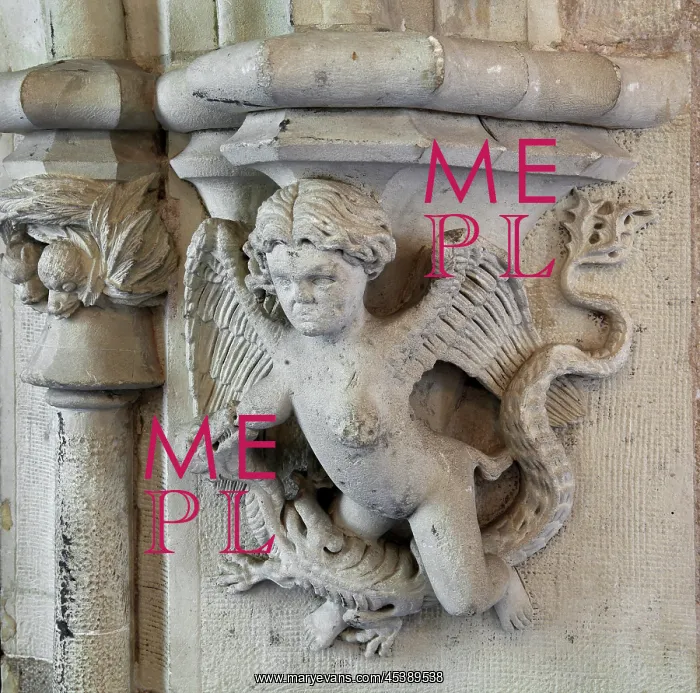  : Sculpted stone, Silk Exchange, Valencia, Spain