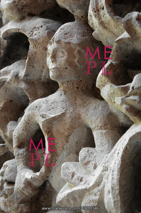 : Sculpted stone, Silk Exchange, Valencia, Spain : Sculpted stone, Silk Exchange, Valencia, Spain