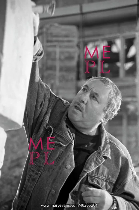 : Sculptor Ernst Neizvestny, 1990 : Sculptor Ernst Neizvestny, 1990