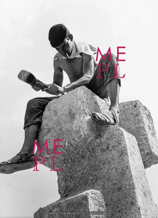 : Sculptor Gerson Fehrenbach 1959 : Sculptor Gerson Fehrenbach 1959