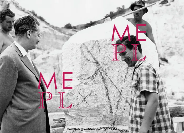 : Sculptor Janez Lenassi 1959 : Sculptor Janez Lenassi 1959