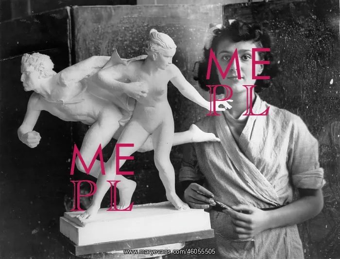 : Sculptor Lucette Bauer : Sculptor Lucette Bauer