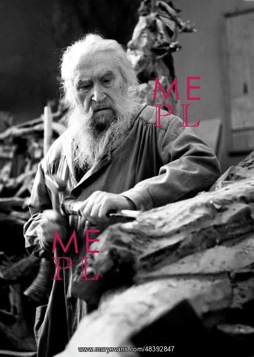 : Sculptor S.Konenkov : Sculptor S.Konenkov