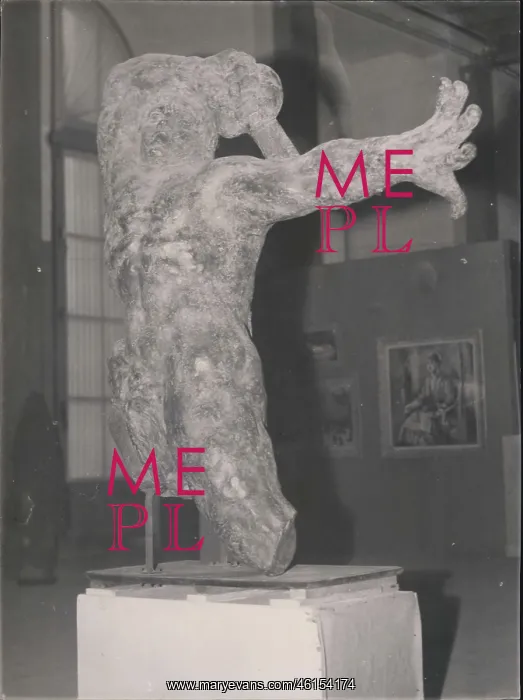 : Sculpture by Bourdelle at Salon d'Automne, Paris : Sculpture by Bourdelle at Salon d'Automne, Paris