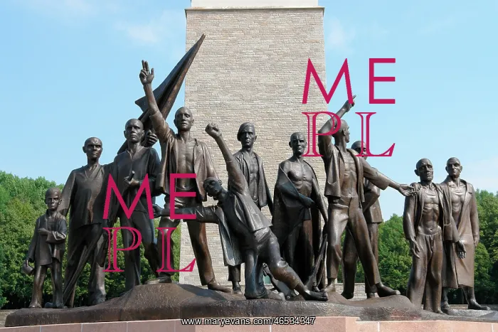 : Sculpture at Buchenwald, Thuringen, Germany : Sculpture at Buchenwald, Thuringen, Germany
