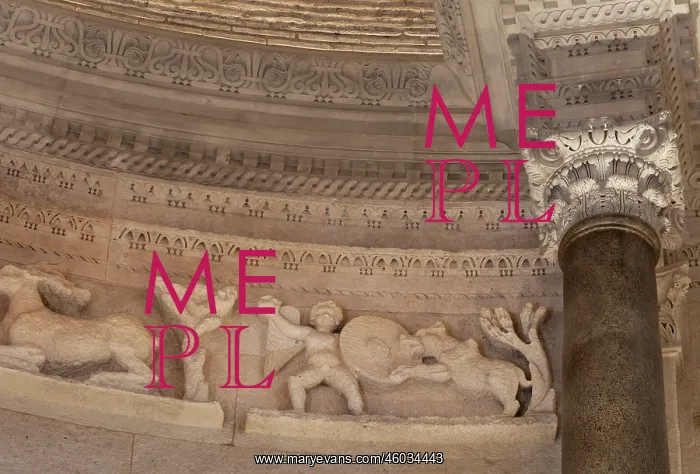 : Sculpture, Cathedral of St Domnius, Split, Croatia : Sculpture, Cathedral of St Domnius, Split, Croatia