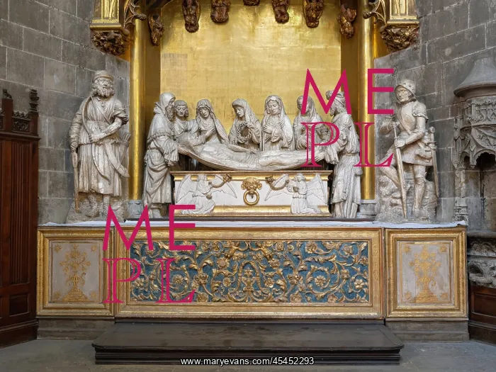 : Sculpture, Cathedrale Sainte-Marie, Auch, Gers, Occitania : Sculpture, Cathedrale Sainte-Marie, Auch, Gers, Occitania
