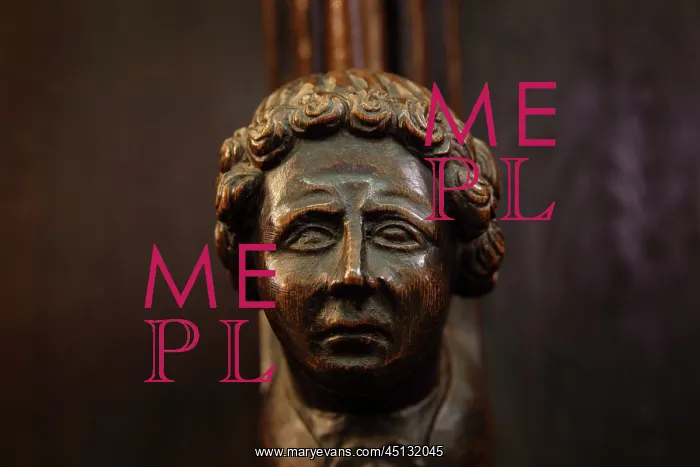 : Sculpture, Choir Stall, Cathedral Saint-Samson : Sculpture, Choir Stall, Cathedral Saint-Samson