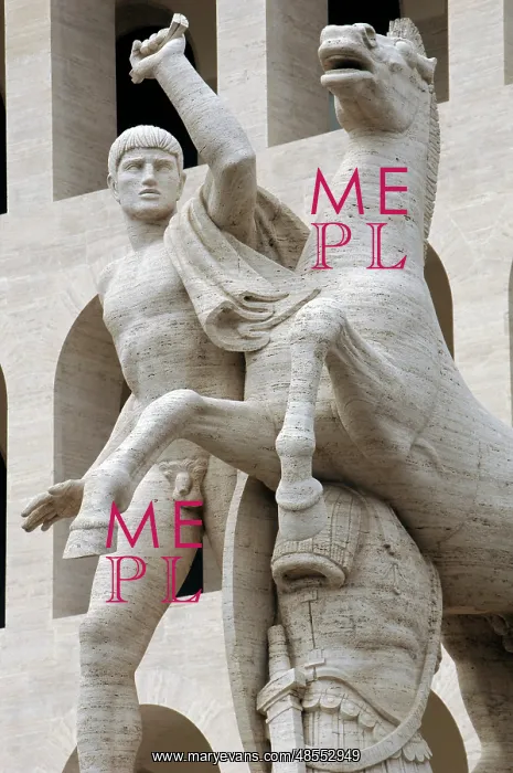 : Sculpture of one of the Dioscuri by Morbiducci (1889-1963) : Sculpture of one of the Dioscuri by Morbiducci (1889-1963)
