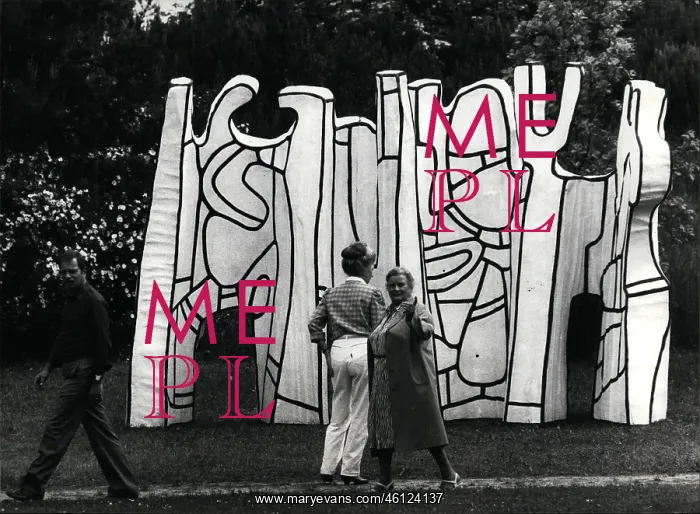 : Sculpture by Jean Dubuffet, exhibition in Basel : Sculpture by Jean Dubuffet, exhibition in Basel
