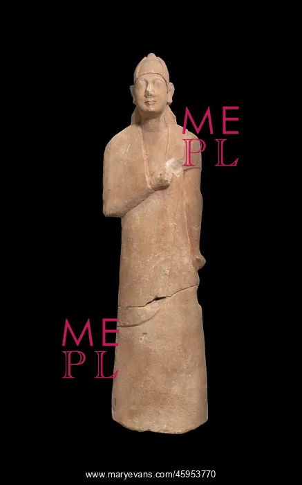 : Sculpture, Larnaca District Museum, Larnaca, Cyprus : Sculpture, Larnaca District Museum, Larnaca, Cyprus