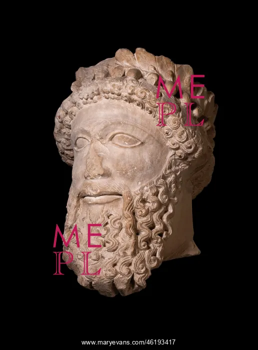 : Sculpture, Larnaca District Museum, Larnaca, Cyprus : Sculpture, Larnaca District Museum, Larnaca, Cyprus