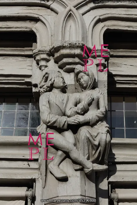 : Sculpture, Maison d'Adam, Angers, Maine-et-Loire, France : Sculpture, Maison d'Adam, Angers, Maine-et-Loire, France