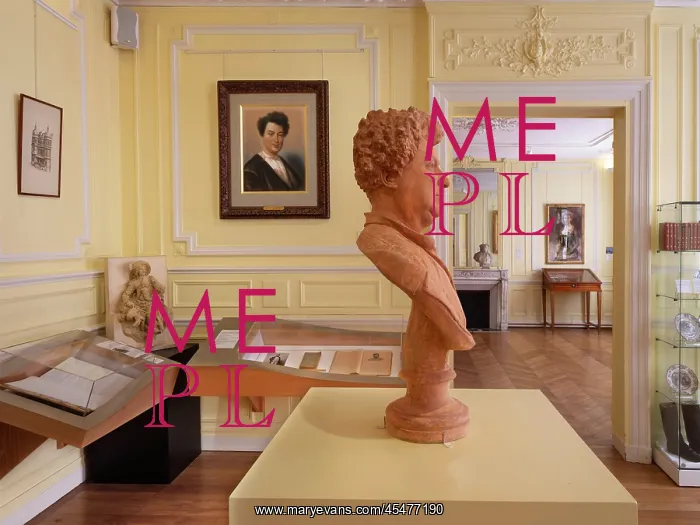  : Sculpture, Musee Alexandre-Dumas, Villers-Cotterets, Picardy
