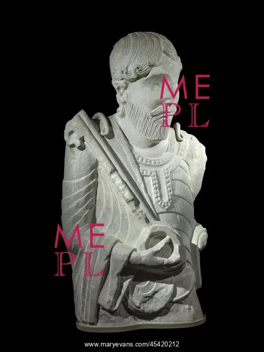 : Sculpture, Musee Ochier, Cluny Abbey, Saone et Loire, France : Sculpture, Musee Ochier, Cluny Abbey, Saone et Loire, France