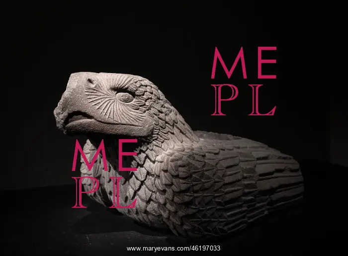 : Sculpture, Museo del Templo Mayor, Mexico City, Mexico : Sculpture, Museo del Templo Mayor, Mexico City, Mexico