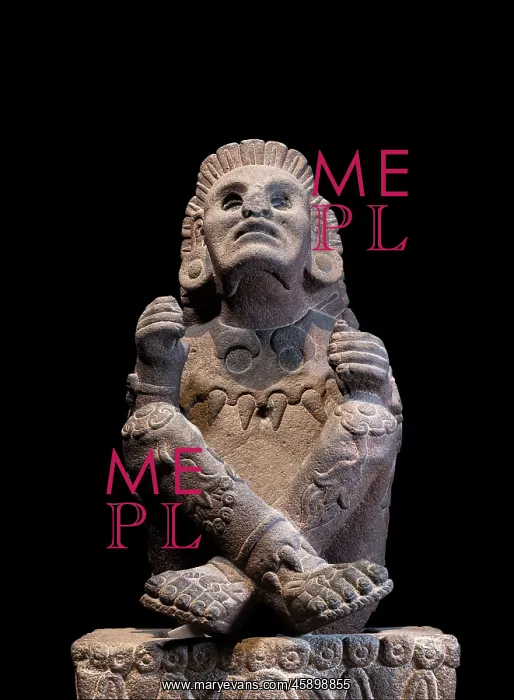 : Sculpture, Museo Nacional de Antropologia, Mexico City : Sculpture, Museo Nacional de Antropologia, Mexico City