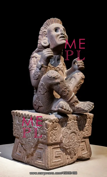 : Sculpture, Museo Nacional de Antropologia, Mexico City : Sculpture, Museo Nacional de Antropologia, Mexico City