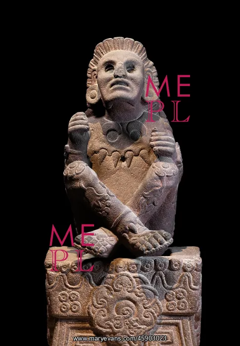 : Sculpture, Museo Nacional de Antropologia, Mexico City : Sculpture, Museo Nacional de Antropologia, Mexico City