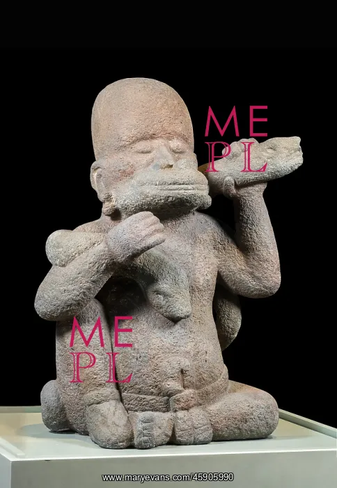 : Sculpture, Museo Nacional de Antropologia, Mexico City : Sculpture, Museo Nacional de Antropologia, Mexico City